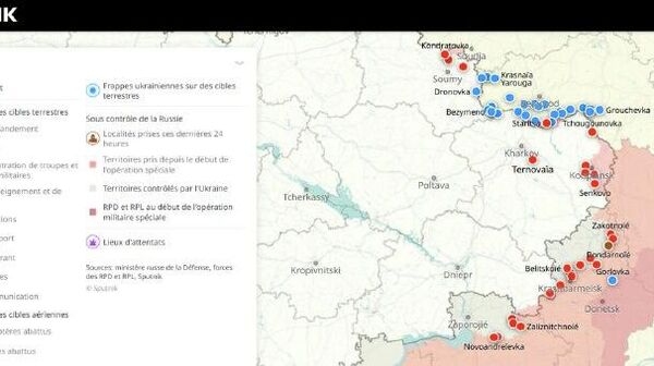 Situation dans la zone de l'opération militaire spéciale russe au 3 janvier - Sputnik Afrique