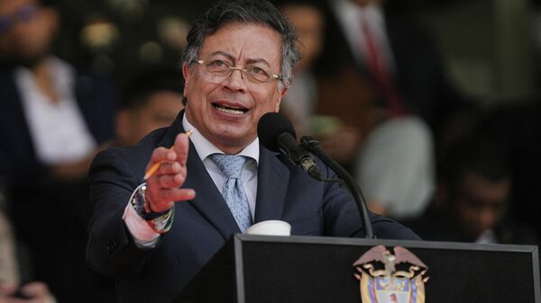 Président colombien Gustavo Petro  - Sputnik Afrique
