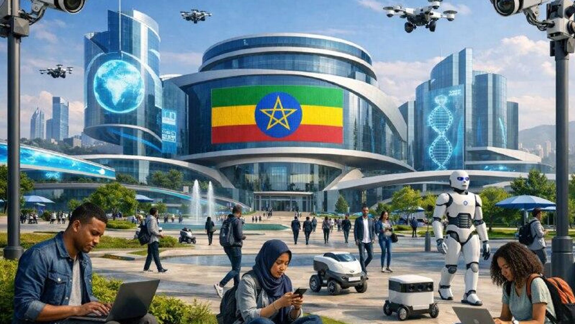 L'Éthiopie va créer une université pour l'intelligence artificielle L'Éthiopie va créer une université pour l'intelligence artificielle - Sputnik Afrique, 1920, 05.01.2026