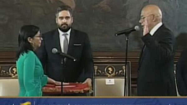 Delcy Rodríguez a officiellement pris ses fonctions de Présidente par intérim du Venezuela - Sputnik Afrique