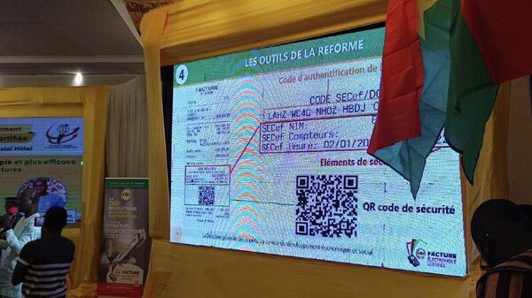 Un acte révolutionnaire: la facture électronique certifiée officiellement lancée au Burkina Faso - Sputnik Afrique