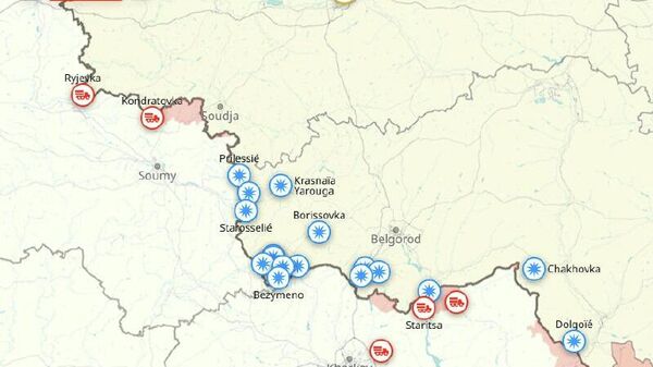 Situation dans la zone de l'opération militaire spéciale russe au 8 janvier - Sputnik Afrique