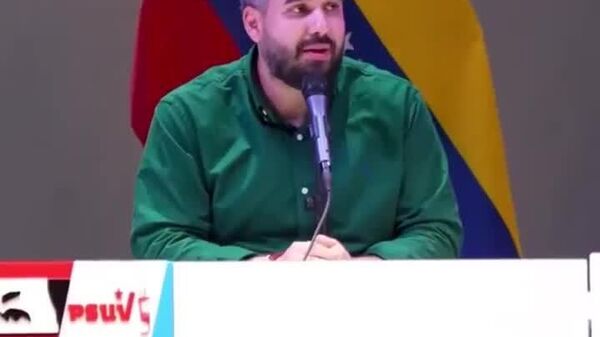 ▶ Que vive Caracas et que vive la patrie: le fils de Maduro tient un discours émotionnel sur l'avenir du Venezuela - Sputnik Afrique