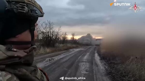 Russian Forces Destroy Ukrainian Temporary Base in Konstantinovka Area - Sputnik Africa