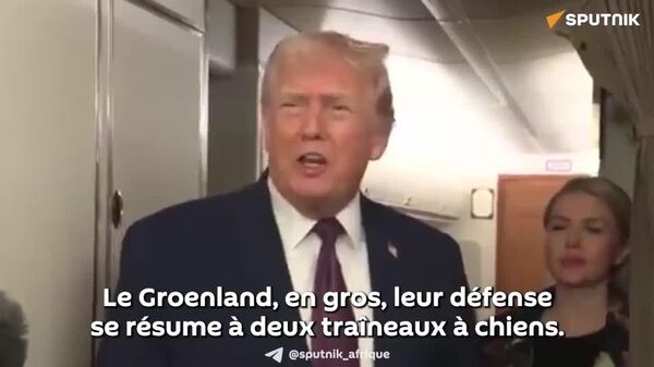 ▶ Deux traîneaux à chiens, c'est toute la défense du Groenland – Trump - Sputnik Afrique