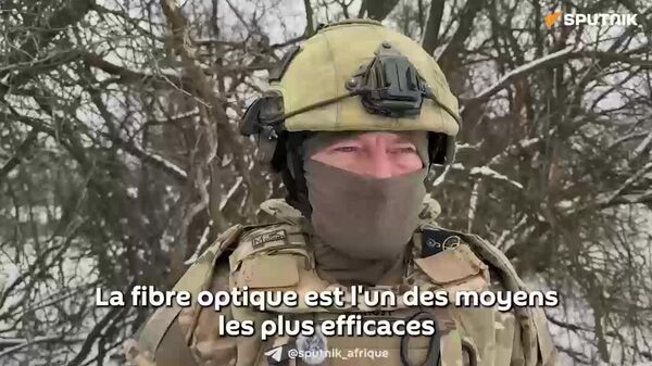 ▶ Les drones commandés par fibre optique offrent un avantage considérable aux unités russes – militaire - Sputnik Afrique
