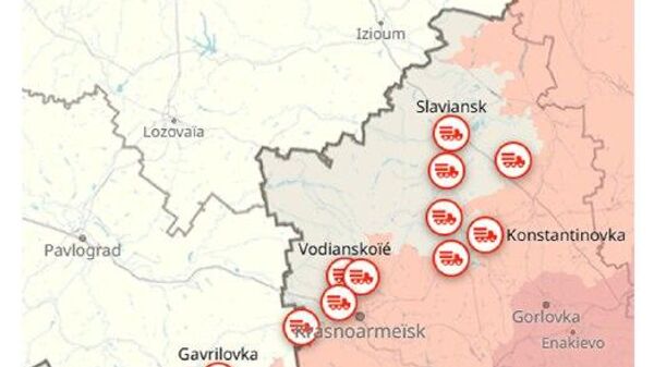 Situation dans la zone de l'opération militaire spéciale russe au 12 janvier - Sputnik Afrique