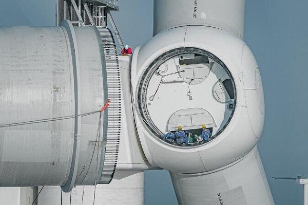 #viral | New Record: China Installs World’s First 20-Megawatt Offshore Wind Turbine - Sputnik Africa