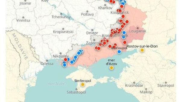 Situation dans la zone de l'opération militaire spéciale russe au 13 janvier - Sputnik Afrique