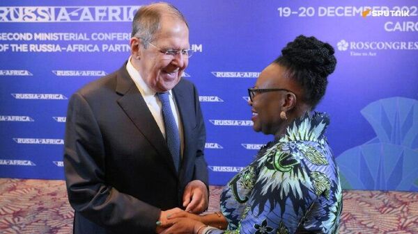 Sergueï Lavrov reçoit la ministre namibienne des Relations internationales à Moscou - Sputnik Afrique