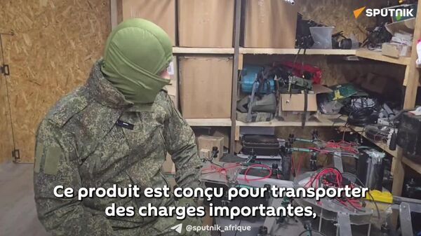 L'armée russe a conçu un nouveau drone à partir d'éléments capturés - Sputnik Afrique