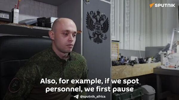 Russian Drone Operators Strike Only After Confirming Targets Are Ukrainian Troops, Not Civilians: Commander - Sputnik Africa