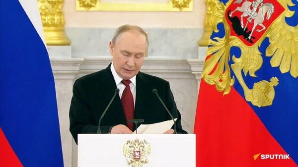 Poutine propose de reprendre les discussions sur les propositions russes en faveur d’une architecture de sécurité équitable - Sputnik Afrique