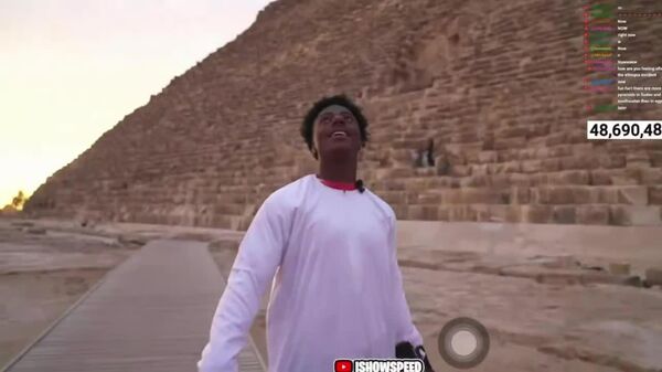 #viral | While on Tour in Africa, Blogger IShowSpeed Becomes First to Stream From Inside Egyptian Pyramid - Sputnik Africa