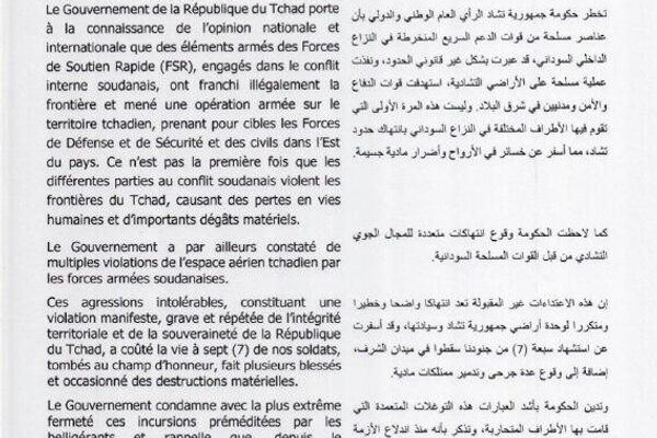 N'Djamena met en garde les FSR après la mort de 7 soldats tchadiens - Sputnik Afrique