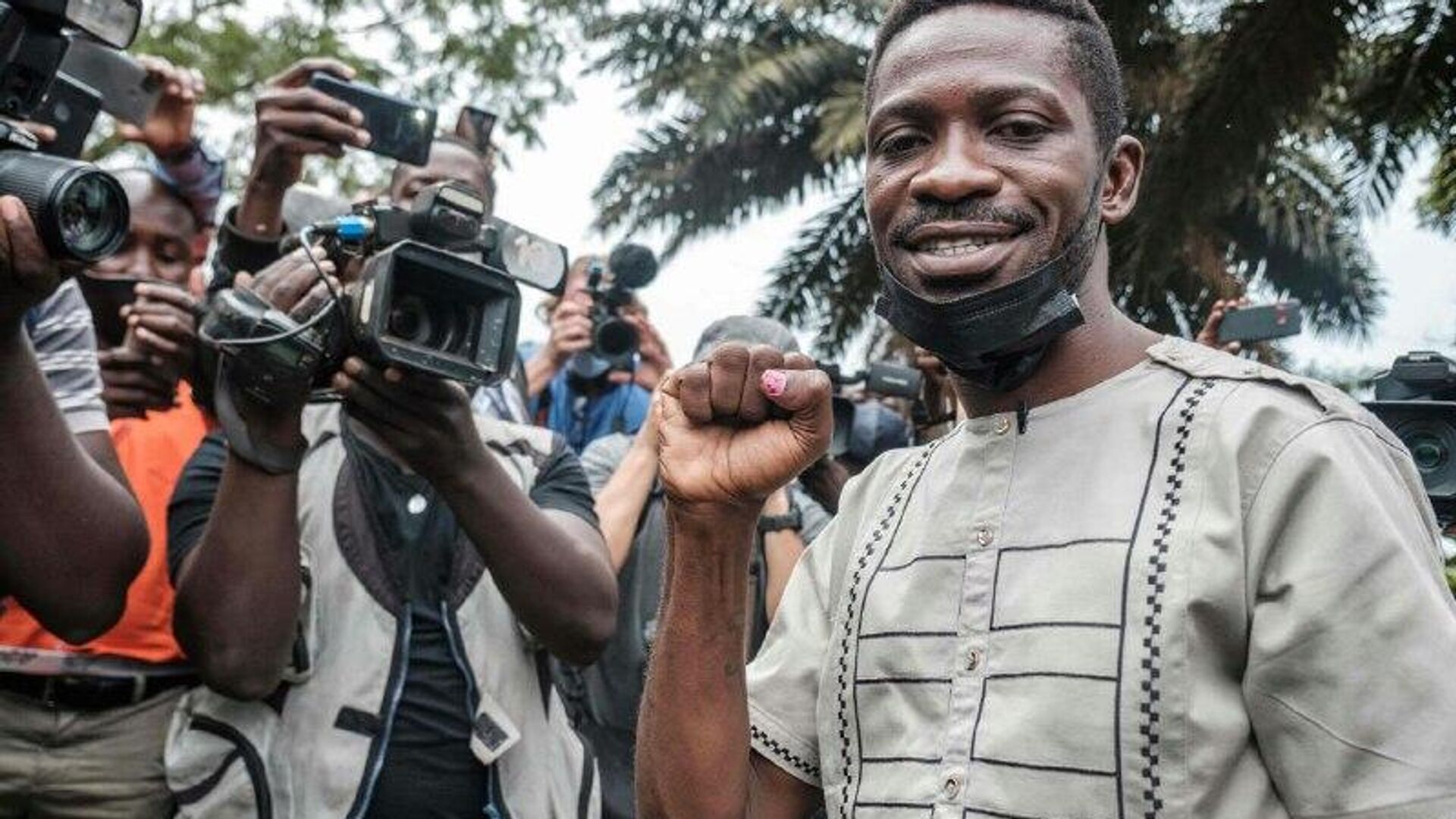 Uganda Police Deny Opposition Leader's Arrest as Election Results Show Museveni Lead Uganda Police Deny Opposition Leader's Arrest as Election Results Show Museveni Lead - Sputnik Africa, 1920, 17.01.2026