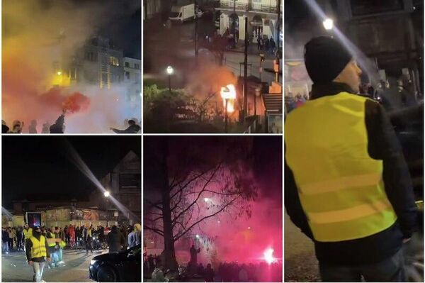 Bourrasques à Paris, à La Haye et dans d'autres villes après la finale de la CAN Bourrasques à Paris, à La Haye et dans d'autres villes après la finale de la CAN - Sputnik Afrique