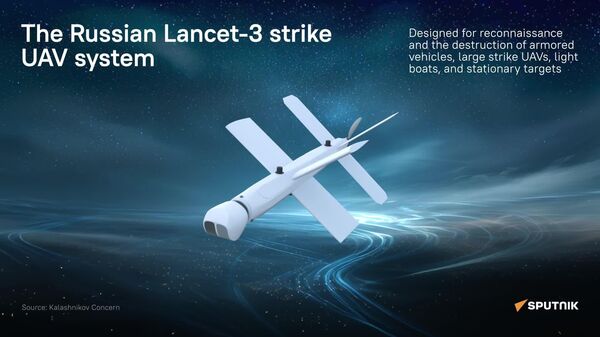 Russian Lancet Drone: Small, Swift, Lethal - Sputnik Africa