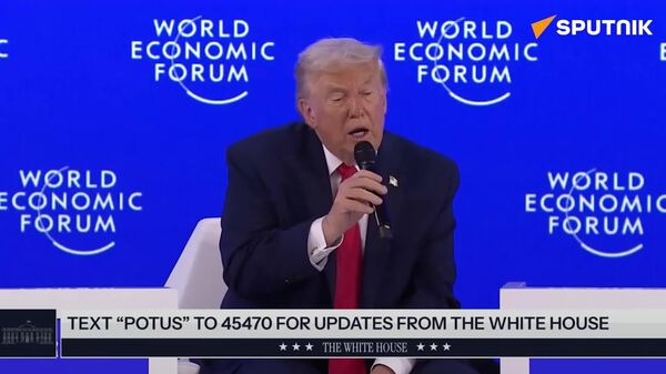 Trump at Davos: The Ukraine conflict has reached a stage where both parties can come together and get a deal done - Sputnik Africa