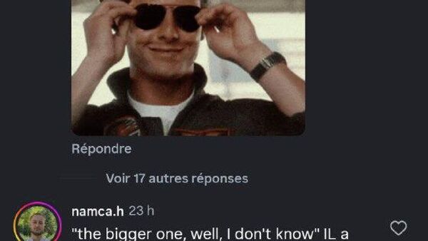 Macron en mode Top Gun à Davos: entre moqueries et analyses politiques - Sputnik Afrique