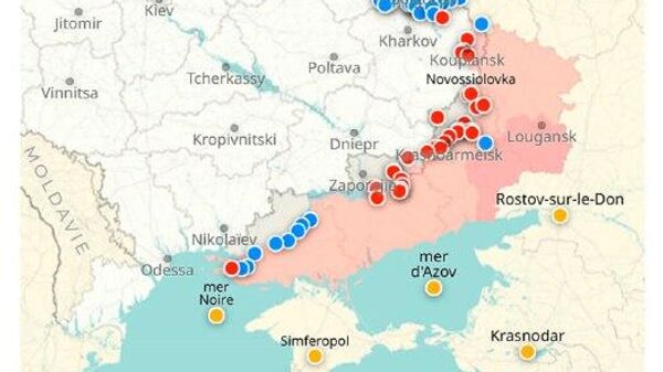 Situation dans la zone de l'opération militaire spéciale russe au 21 janvier - Sputnik Afrique