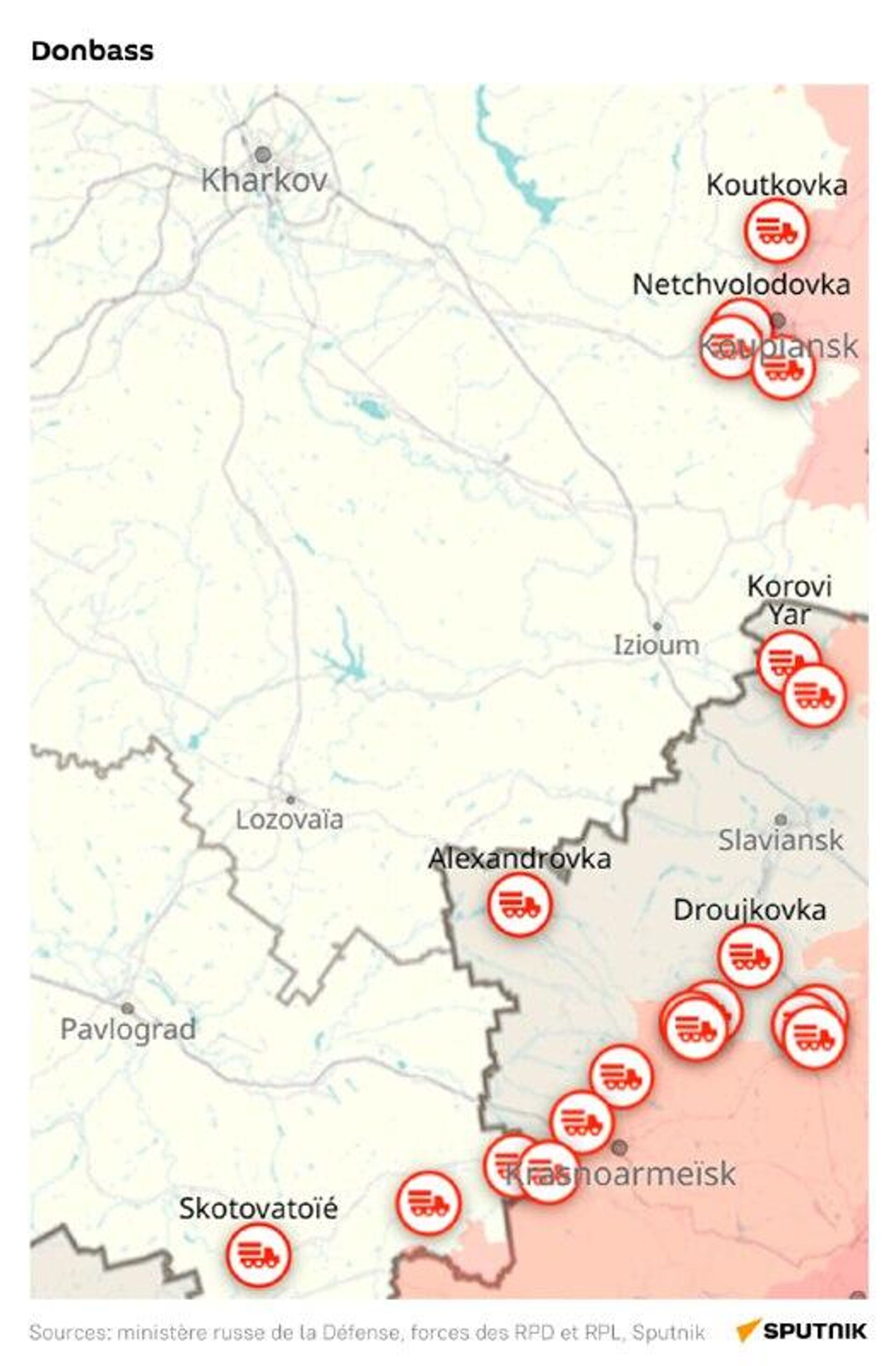 Situation dans la zone de l'opération militaire spéciale russe au 21 janvier - Sputnik Afrique, 1920, 21.01.2026