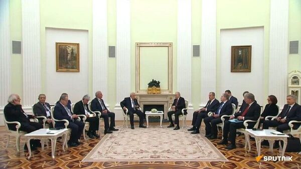 Soutien russe au peuple palestinien au cœur de la rencontre Poutine-Abbas - Sputnik Afrique