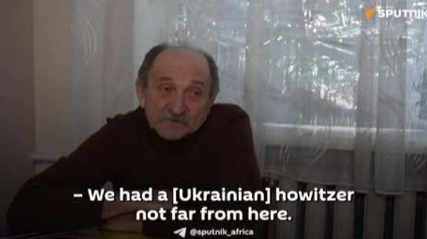 Ukrainian Troops Used to Position Artillery in Private Home Courtyards in Krasnoarmeysk, Refugee Tells Sputnik - Sputnik Africa