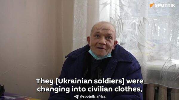 Ukrainian Military Uniforms Dumped: Refugee Opens Up on Deserters From Armed Forces - Sputnik Africa