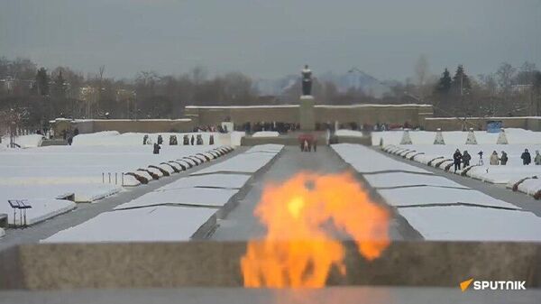 Putin attends an event commemorating the lifting of the Siege of Leningrad in 1944 - Sputnik Africa