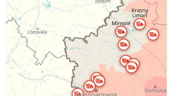Situation dans la zone de l'opération militaire spéciale russe au 27 janvier - Sputnik Afrique