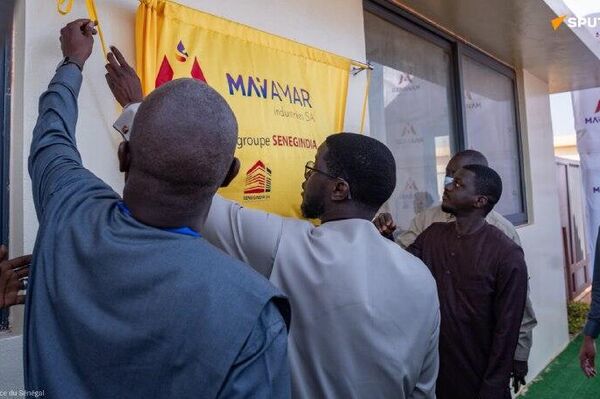 Inauguration d'une raffinerie d'huile au Sénégal - Sputnik Afrique