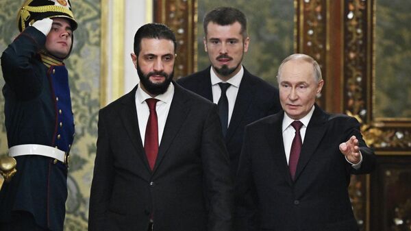 Vladimir Poutine reçoit le Président syrien - Sputnik Afrique