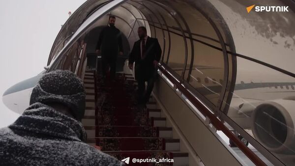 Syrian President Al-Sharaa Welcomed at Moscow Airport - Sputnik Africa