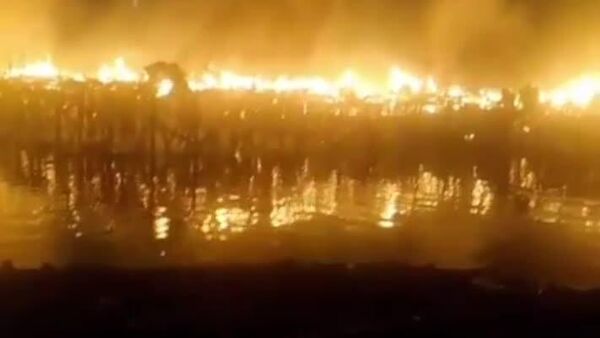 #viral | Inferno in Favela: São Paulo’s Largest Slum Engulfed by Massive Blaze - Sputnik Africa