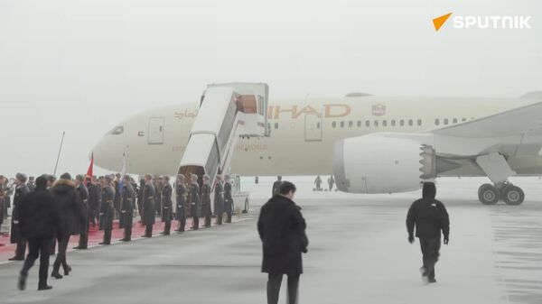 UAE President Mohamed bin Zayed Al Nahyan arrives in Moscow for talks with Vladimir Putin - Sputnik Africa