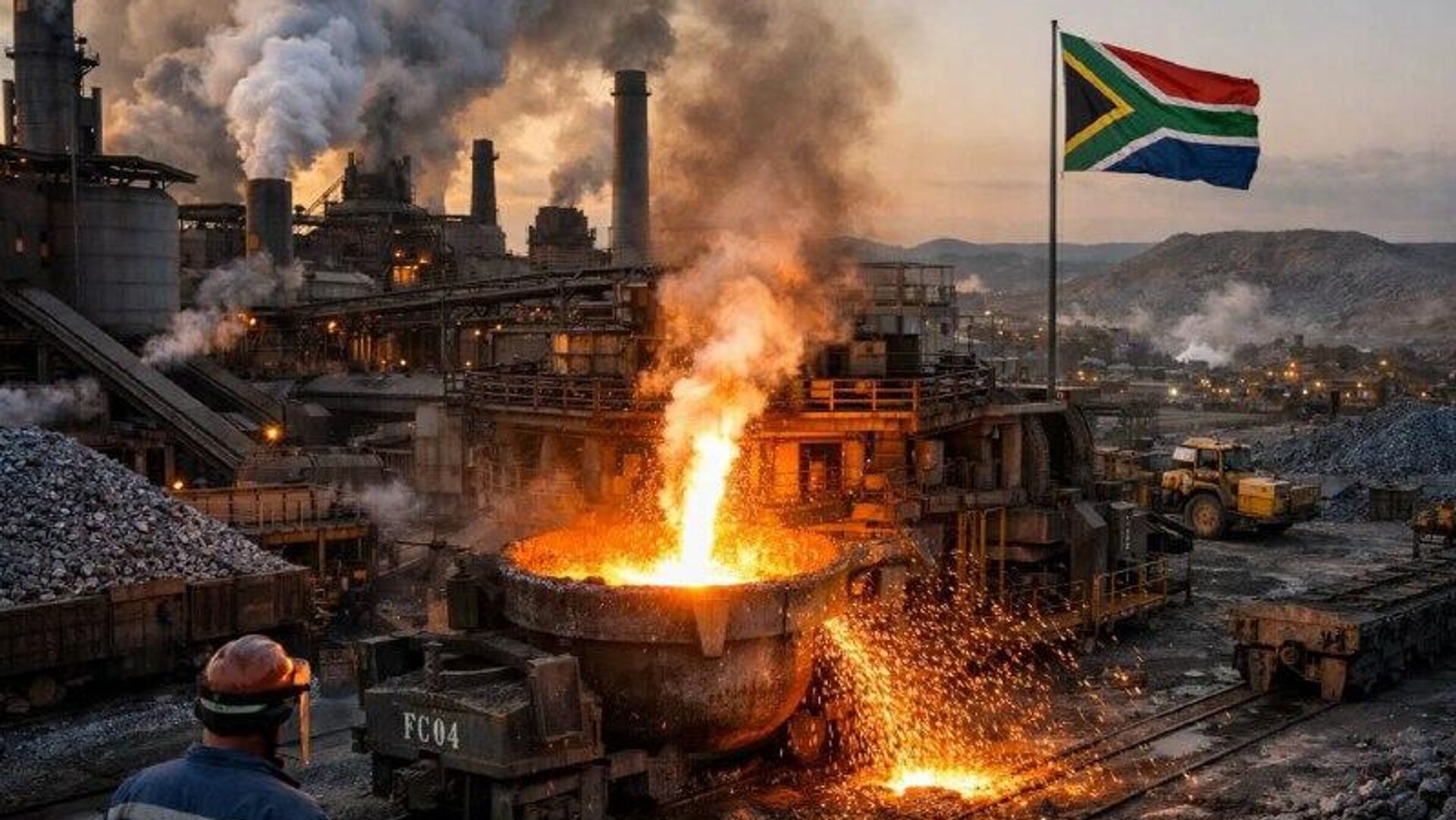 South Africa Grants Ferrochrome Producers 35% Electricity Tariff Cut South Africa Grants Ferrochrome Producers 35% Electricity Tariff Cut - Sputnik Africa, 1920, 29.01.2026