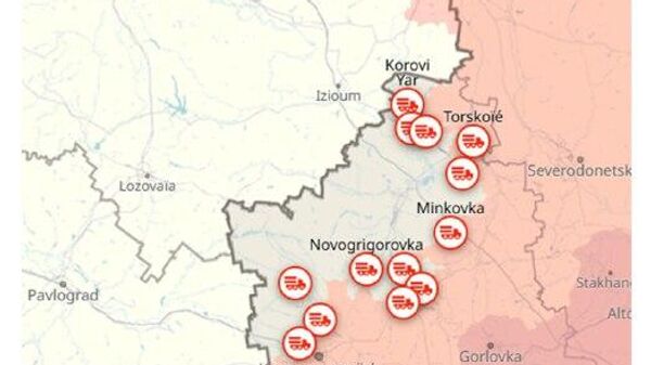 Situation dans la zone de l'opération militaire spéciale russe au 29 janvier - Sputnik Afrique