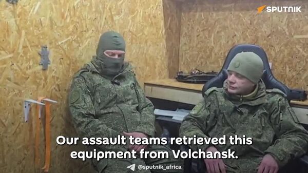 Russian Soldiers Show Ukrainian Drones Now in Service With Russian Army - Sputnik Africa