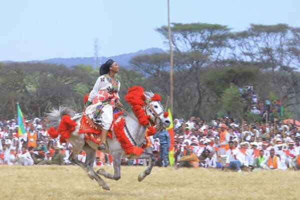 Ethiopia's Awi Community Celebrates 86th Agew Horsemen Festival With Spectacular Pride Ethiopia's Awi Community Celebrates 86th Agew Horsemen Festival With Spectacular Pride - Sputnik Africa