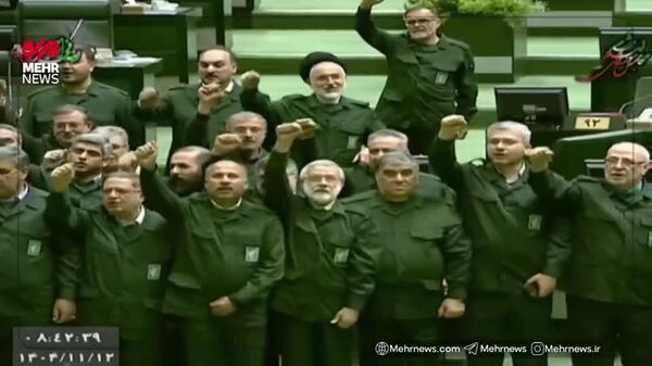 #viral | ‘Death to America,’ ‘Death to Zionists,’ Iranian MPs Chant Dressed in Revolutionary Guards Uniform - Sputnik Africa