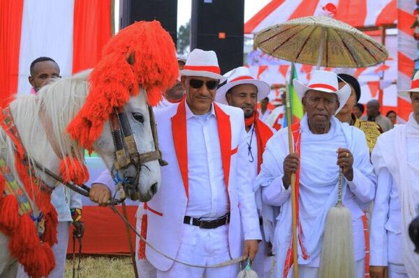 Le festival des cavaliers Agew fait vibrer le public en Éthiopie - Sputnik Afrique