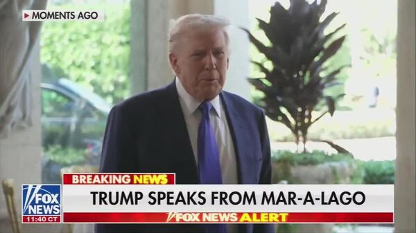 Trump espère parvenir à un accord avec l'Iran, rappelant la présence des navires les plus puissants du monde à proximité - Sputnik Afrique