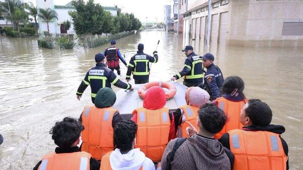 Morocco’s Severe Flooding: 20,000 Residents of Historic El Qasr El-Kebir City Evacuated, Authorities Say - Sputnik Africa