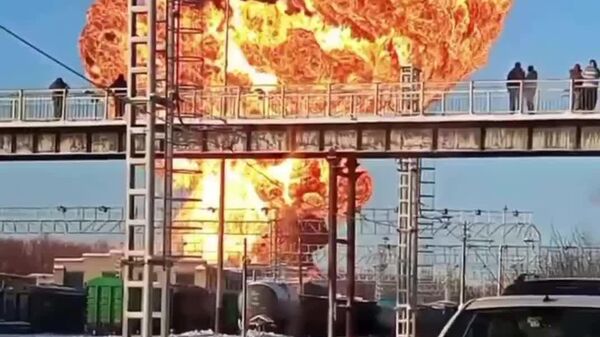 Explosion épique dans une région russe - Sputnik Afrique