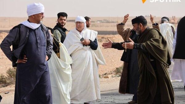 Body of Saif al-Islam Gaddafi Arrives in Tinina Area, One of Suburbs of Bani Walid - Sputnik Africa