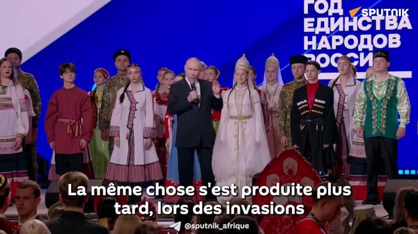 Poutine réactive un récit fondateur de l'identité russe - Sputnik Afrique