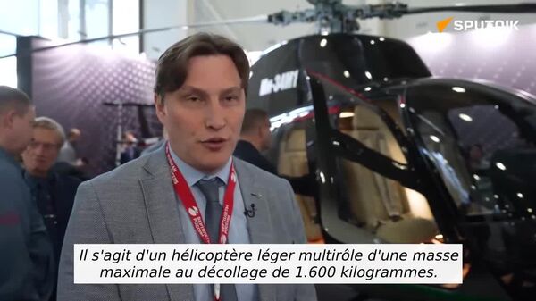 L’hélicoptère léger multirôle russe Mi-34 présenté par son concepteur - Sputnik Afrique