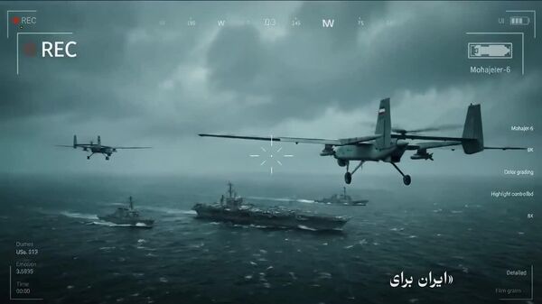 Une vidéo montrant comment l'Iran pourrait détruire le porte-avions US Abraham Lincoln circule sur les réseaux sociaux - Sputnik Afrique