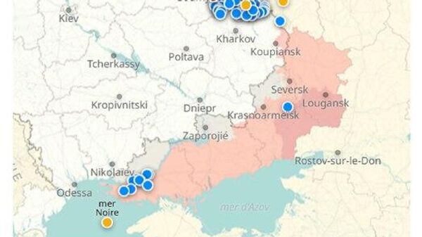 Situation dans la zone de l'opération militaire spéciale russe au 6 février - Sputnik Afrique